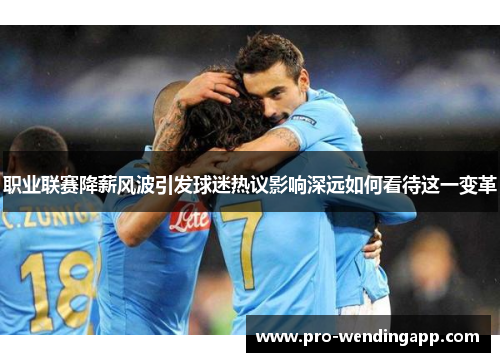 职业联赛降薪风波引发球迷热议影响深远如何看待这一变革